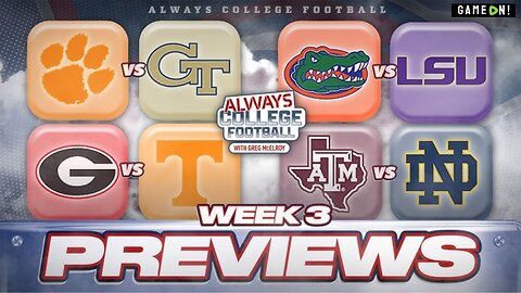 College Football Week 3 BEST BETS!