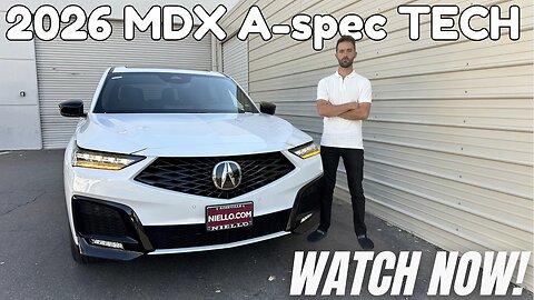 2026 Acura MDX A-spec TECH. Premium Performance SUV