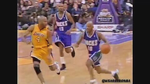 Sam Cassell 25 Points 7 Ast @ Lakers, 2000-01.