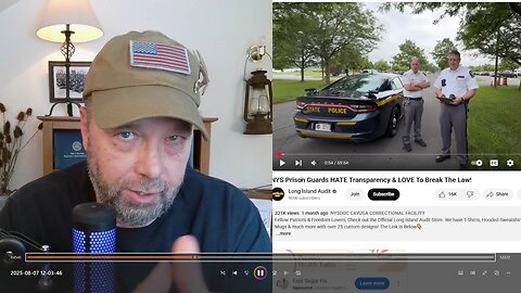 Of Anarchists, Officers, Ex-cons & 1st Amendment "Auditors"