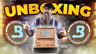This isn't your average humidor... it's a Boveda. | Cigar Prop 2025