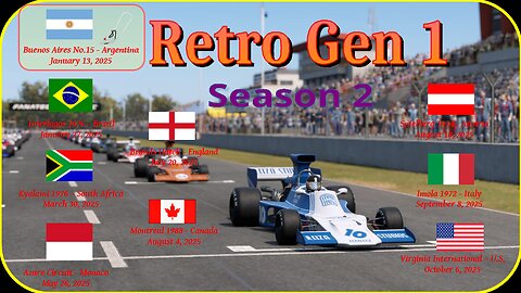 RETRO GEN 1 – SEASON 2 – RACE 1 of 9, Buenos Aires No.15