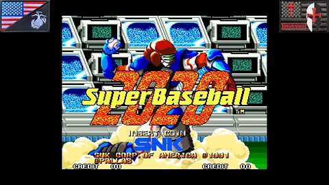 Super Baseball 2020 (Arcade - Attract Mode) [NA Version of "2020年・スーパー・ベースボール"]
