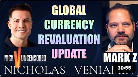 Mark Z keskustelee Nicholas Veniaminin kanssa globaalista valuutan uudelleenarvostuksesta