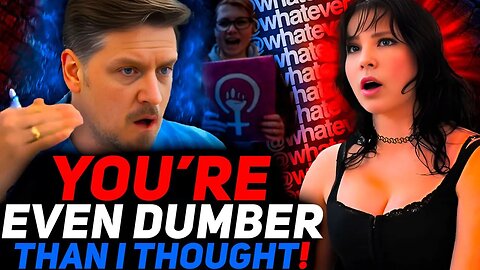 Woke Leftist MELTS DOWN as Conservative PROVES Feminism is Harming Society