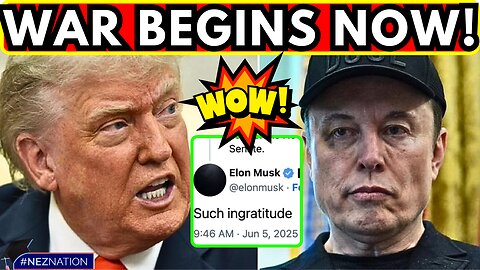 🚨Elon Musk just IGNITED War with Trump! (FULL FEUD EXPLAINED)