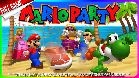 Mario Party (Nintendo 64 - US) Longplay (100% All Boards and Mini-Games)