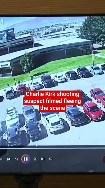 FBI release footage of suspect in Charlie Kirk’s ass@ssination #CharlieKirk #suspect #Utah #japd