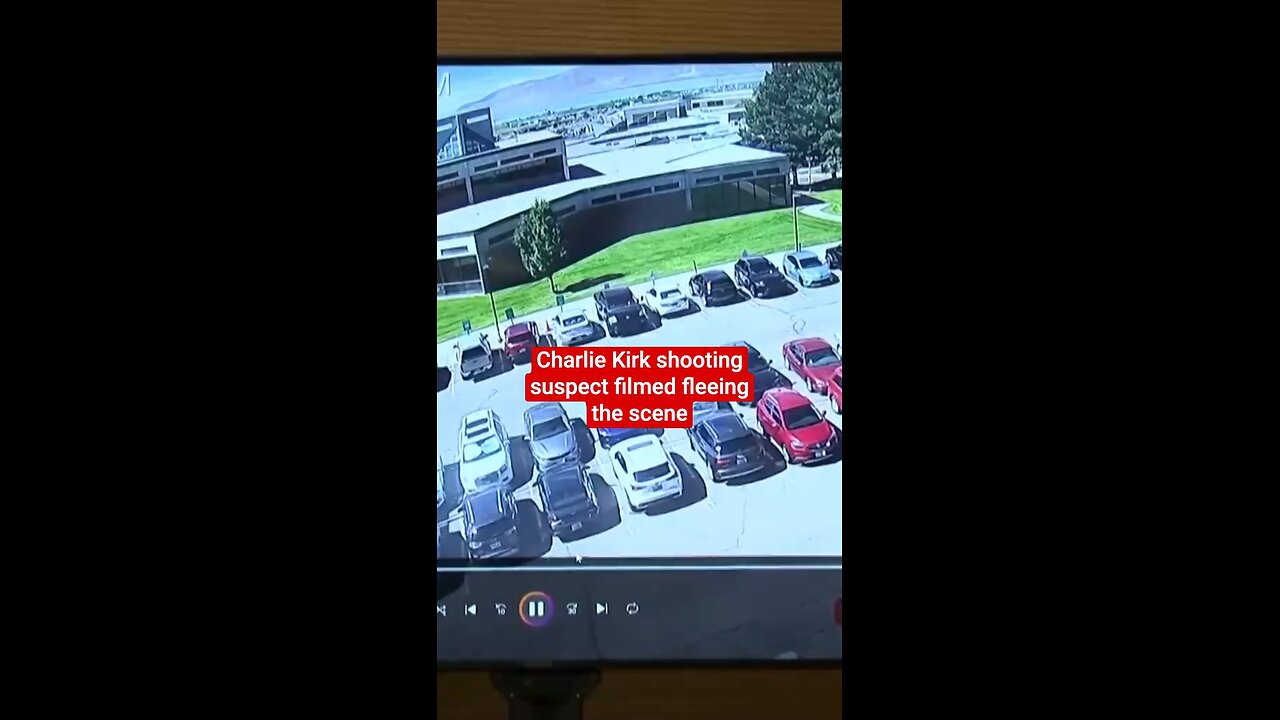 FBI release footage of suspect in Charlie Kirk’s ass@ssination #CharlieKirk #suspect #Utah #japd
