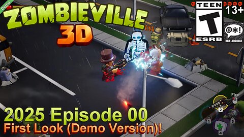 Zombieville USA 3D (2025 Episode 00) First Look (Demo Version)!