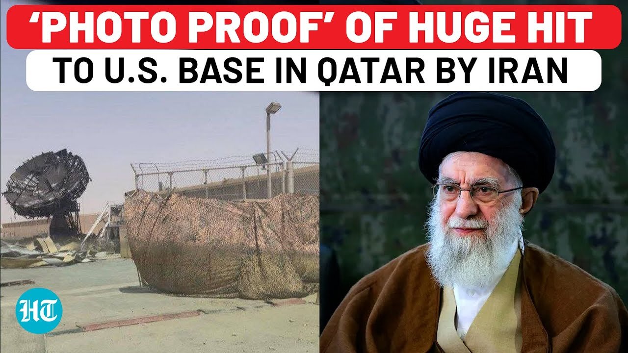 More Damage To US Base In Qatar Confirmed? After Comms Hub, Now Radar ‘Destroyed’; Viral Photo
