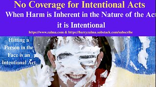 No Coverage for Intentional Acts