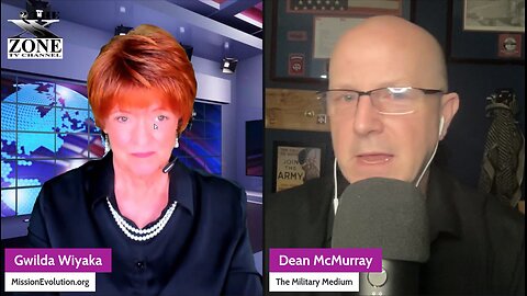 Mission Evolution Radio Show with Gwilda Wiyaka Interviews - DEAN McMURRAY - The Military Medium