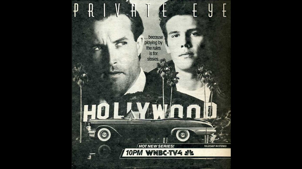 1987 Private Eye Episode 4 Blue Movie Starring Josh Brolin & Michael Woods