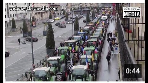 "European Farmers Stage Massive Protests Against Their Governments"