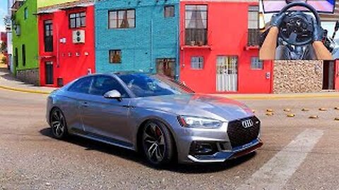 Audi RS5 - Forza Horizon 5 | Thrustmaster T300RS gameplay