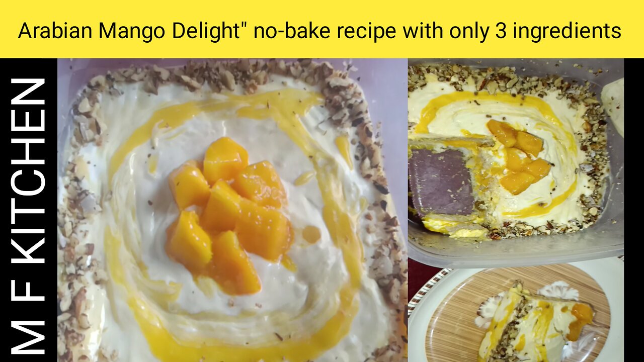 #Arabion Mango delight receipe