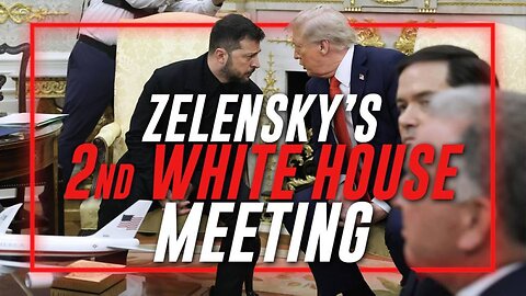 BREAKING VIDEO: Trump Welcomes Zelensky To White House— Ukrainian Dictator Made Sure To Wear A Suit!