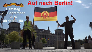 Auf zum Deutschen Bundestag Berlin 20.09.2025 #Weltfrieden Jalta-Potsdam-System!