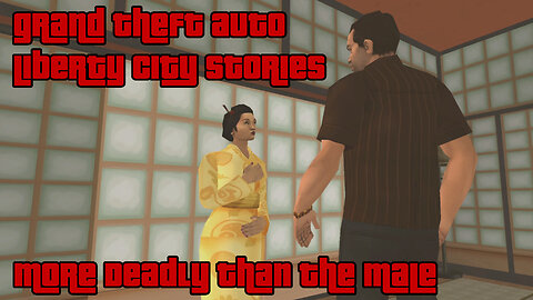 GTA: Liberty City Stories | Mission 60: MORE DEADLY THAN THE MALE | PCSX2, 1440p, HD Textures