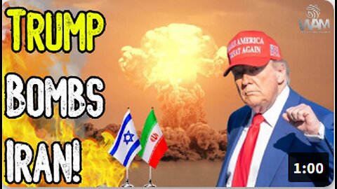 BREAKING: TRUMP BOMBS IRAN! - Did The So-Called "Peace President" Just Start WW3 For Israel?
