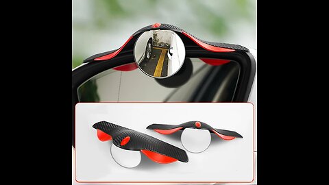 Car Reverse Rearview Mirror Rain Eyebrow Blind Spot Auxiliary Mirror Integrated
