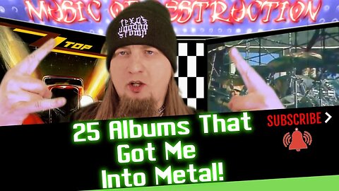 ▶️25 albums that got me into metal◀️