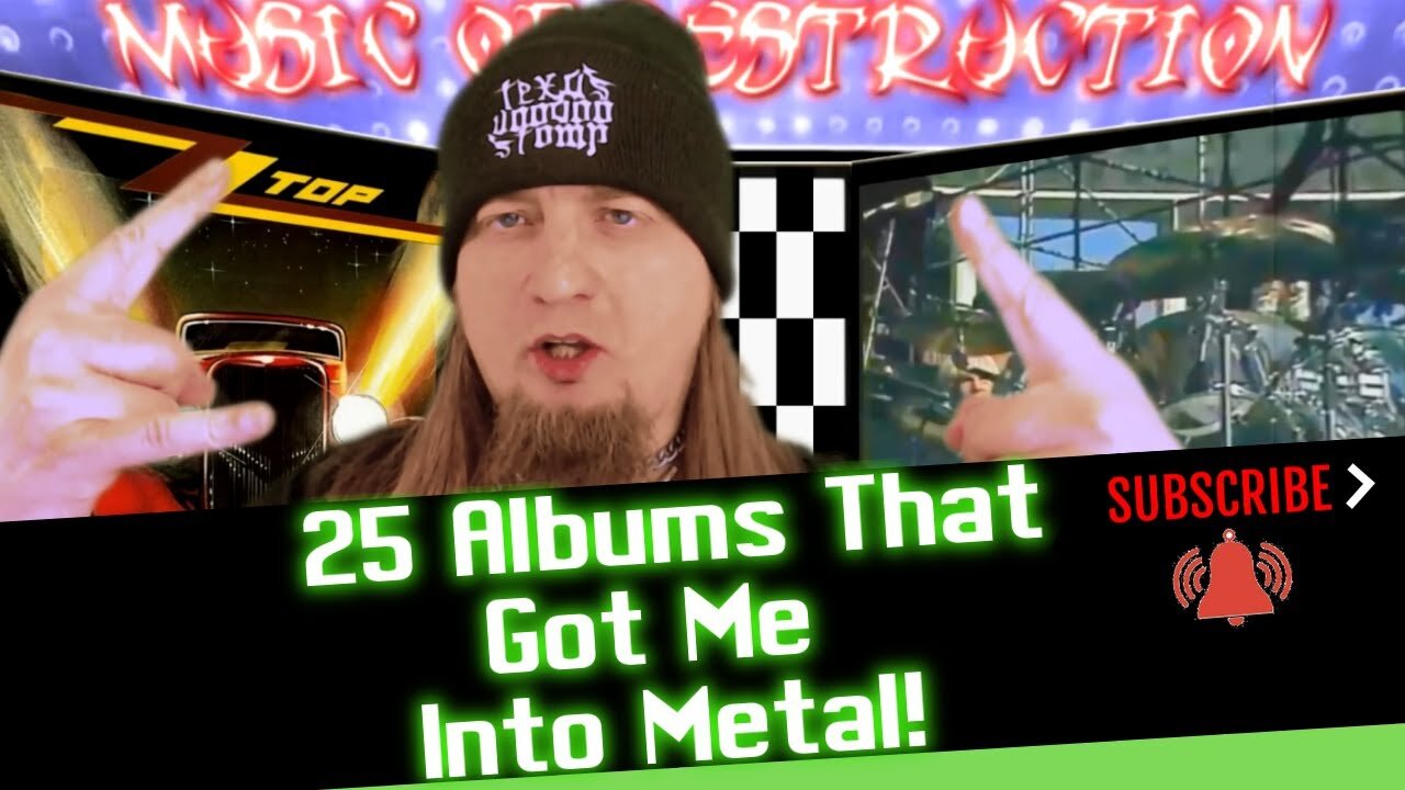 ▶️25 albums that got me into metal◀️