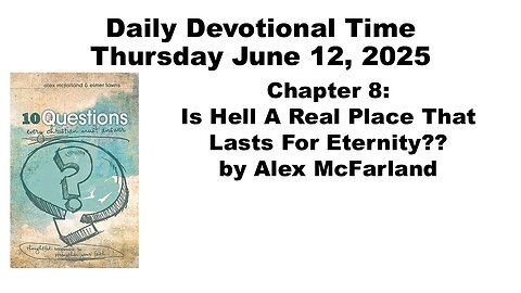 Daily Bible Study 06-12-2025 