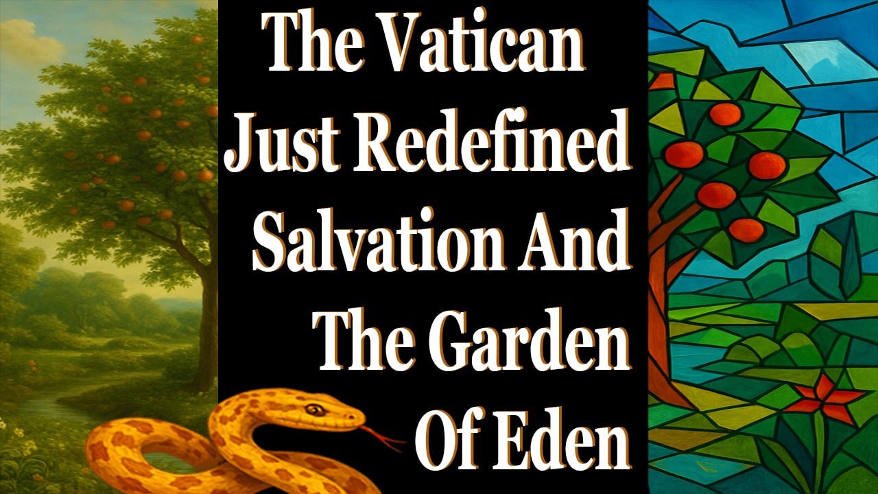 The Vatican Just Redefined Salvation And The Garden Of Eden