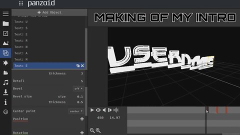 Making of my Intro! (30fps)