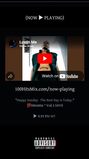 NOW ▶️ PLAYING #Nelly