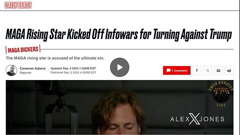 BREAKING: The 'Owen Shroyer Was Fired By Infowars Hoax Crashes & Burns!