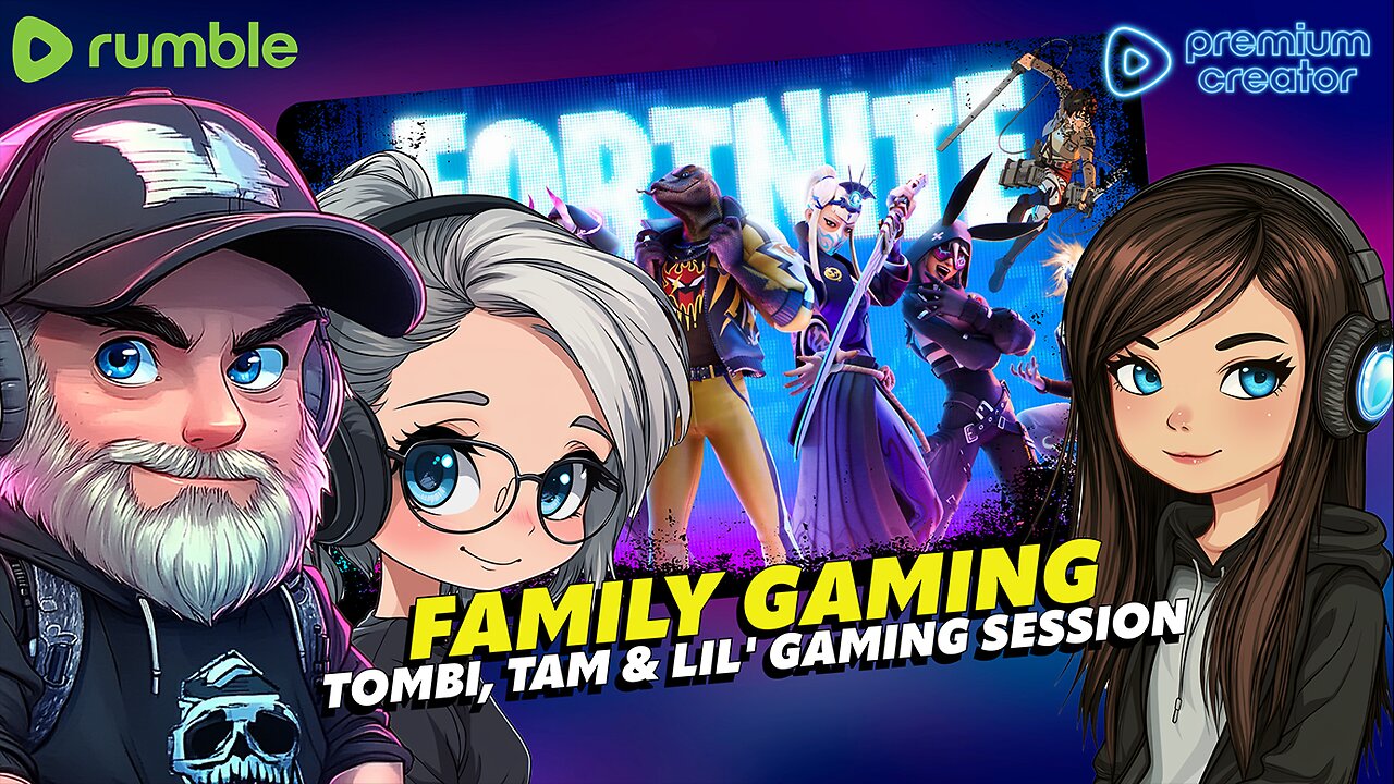 👨 👩 👧 FORTNITE ZERO BUILD With the Wife & Granddaughter! | Family Squad Wipes Incoming!