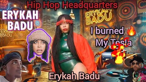Erykah Badu Burns Her Own Tesla Truck?! 😱🔥 What’s Really Going On? 👀