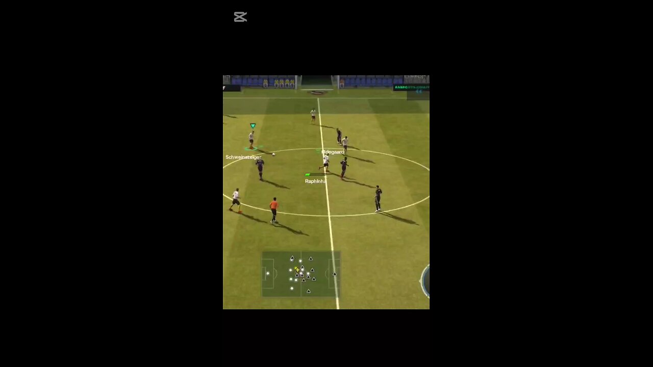 don't Intercept when ball is hit By Cristiano ☠️🙌