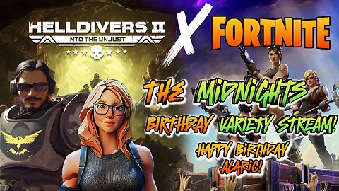 Gaming w/ PER·SE·VER·ANCE | The Midnights Birthday Variety Stream! | Divers Fortnite & Roblox!