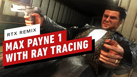 Max Payne - RTX Remix Remaster Gameplay (4K 60FPS)