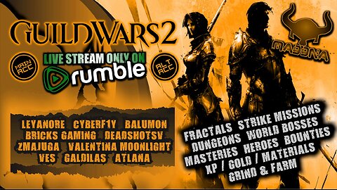 GUILD WARS 2 DUNGEON MARATHON ft @Leyanore, @Balumon, @TGKilla