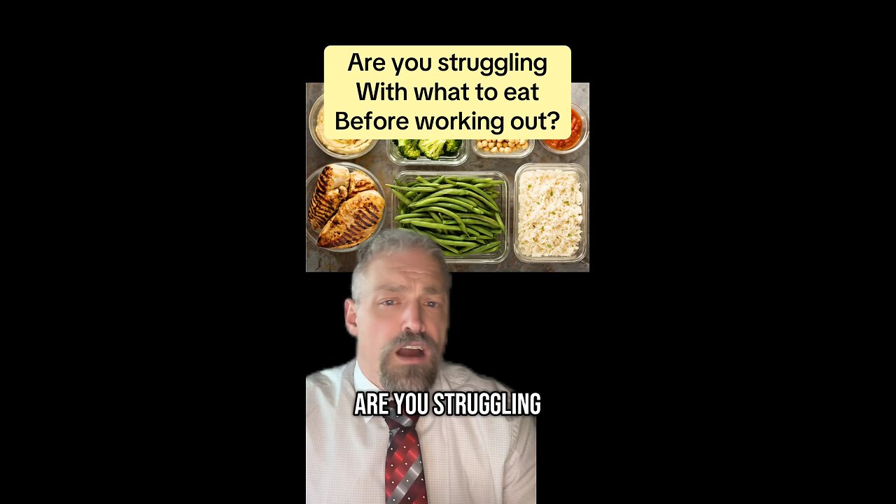 Are you struggling with what to eat before working out??