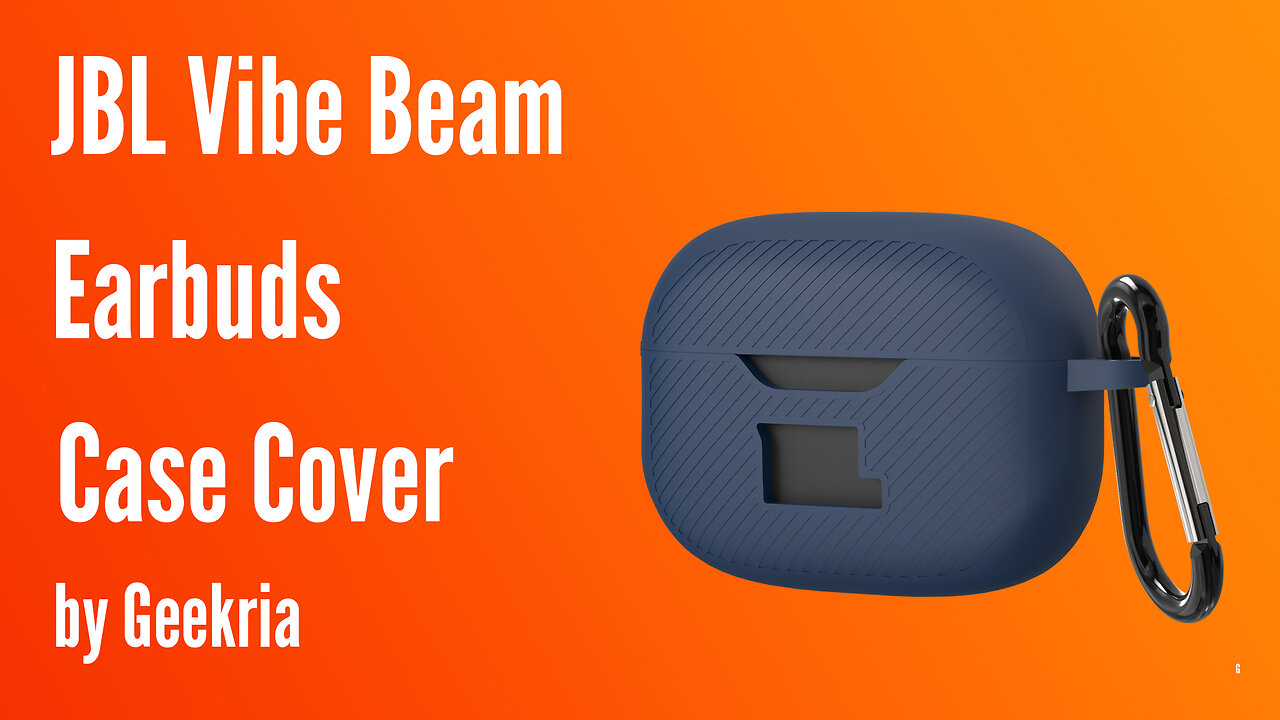 JBL Vibe Beam Earbuds Case Cover | Geekria