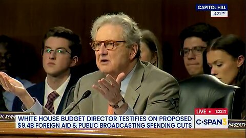 Senator Kennedy Makes Perfect Point About Funding Public Broadcasting