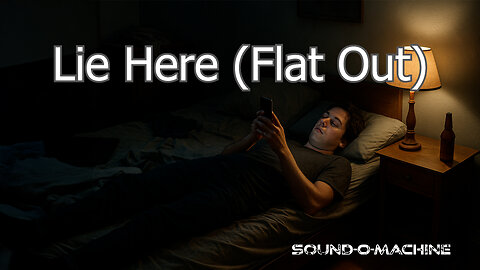 Lie Here (Flat Out) | Official Lyric Video | Are You Done with the Rat Race?