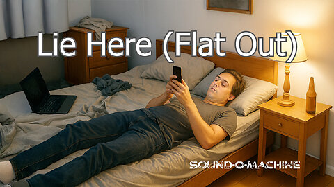Lie Here (Flat Out) | Official Lyric Video | Are You Done with the Rat Race?