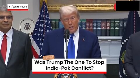 Did donald trump really stop the India pak confirm