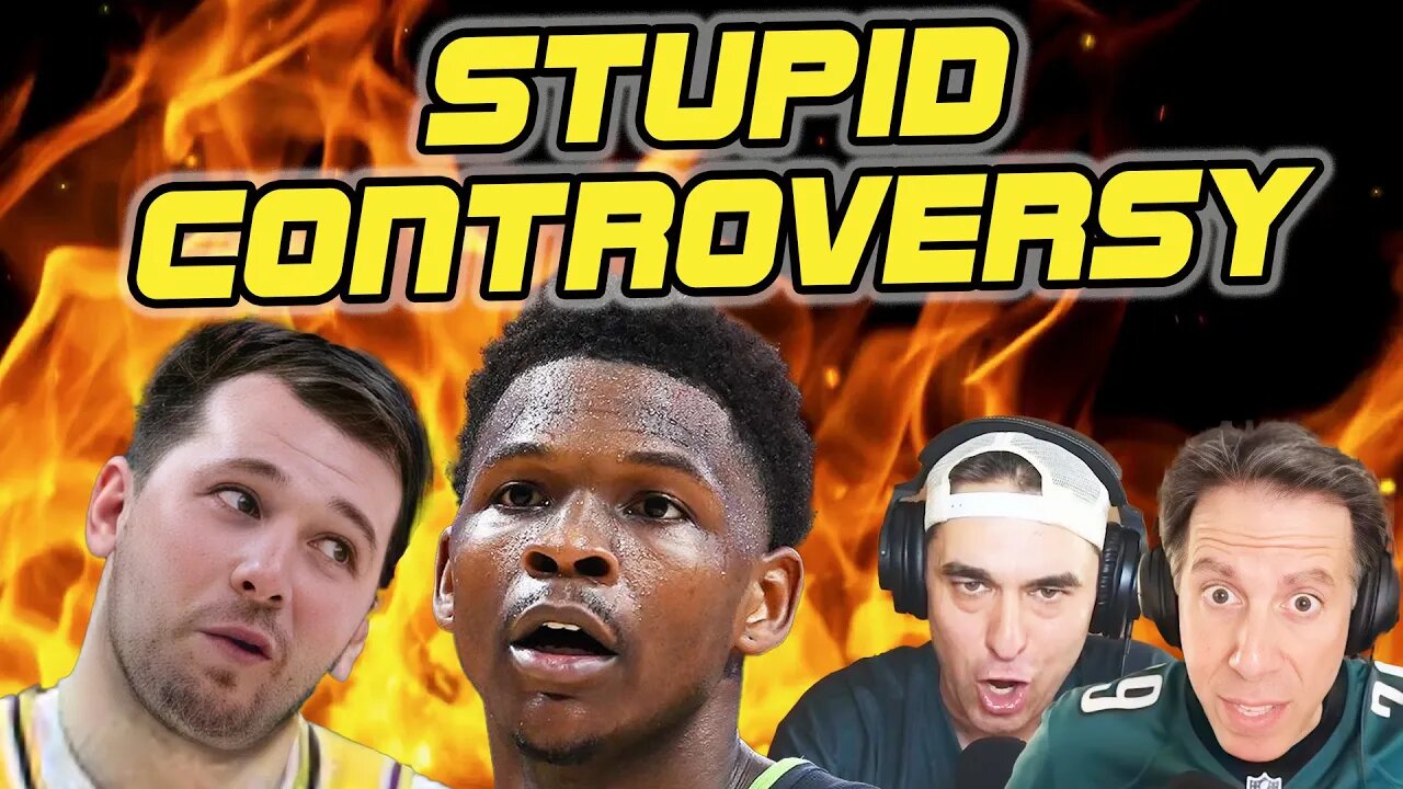 What MORONS got WRONG about Anthony Edwards fan attack & Luka Doncic trade | Fusco Show NBA Playoffs