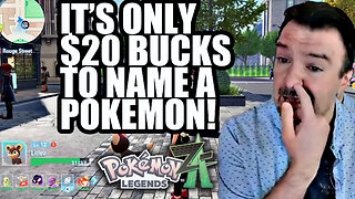 DSP Nonstop Begging Asking Viewers to Spend $20 to Name a Pokémon in Pokémon Legends Z-A! - 10-17-25