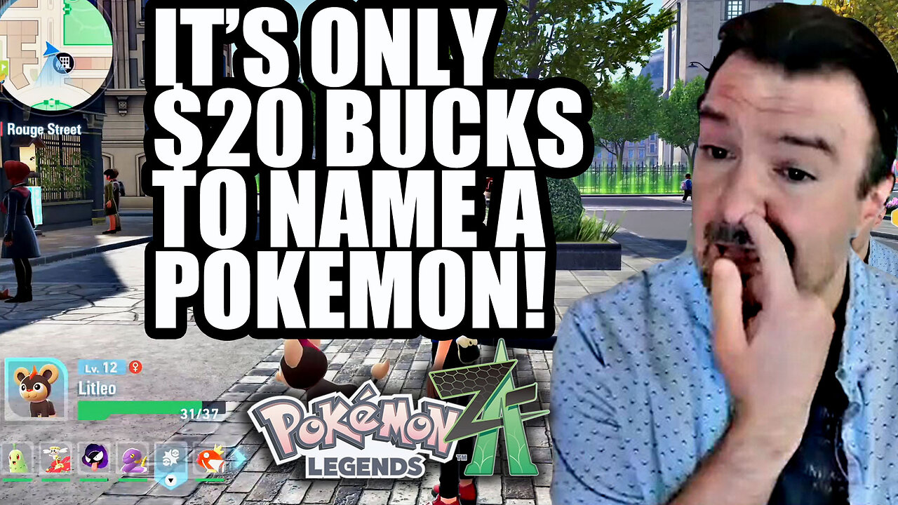 DSP Nonstop Begging Asking Viewers to Spend $20 to Name a Pokémon in Pokémon Legends Z-A! - 10-17-25