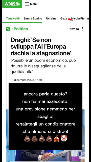 la notizia del giorno