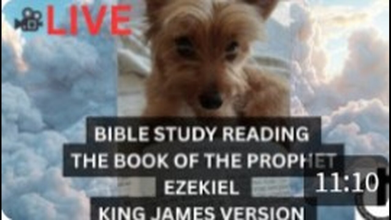 Livestream Scripture Bible Study Ezekiel Chapter 1 King James Version